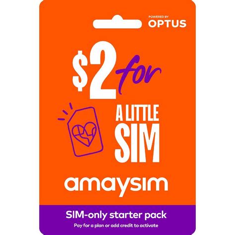 amaysim sim only.